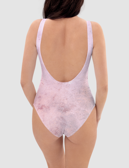 Painted Concrete Abstract | Women's One-Piece Swimsuit OniTakai
