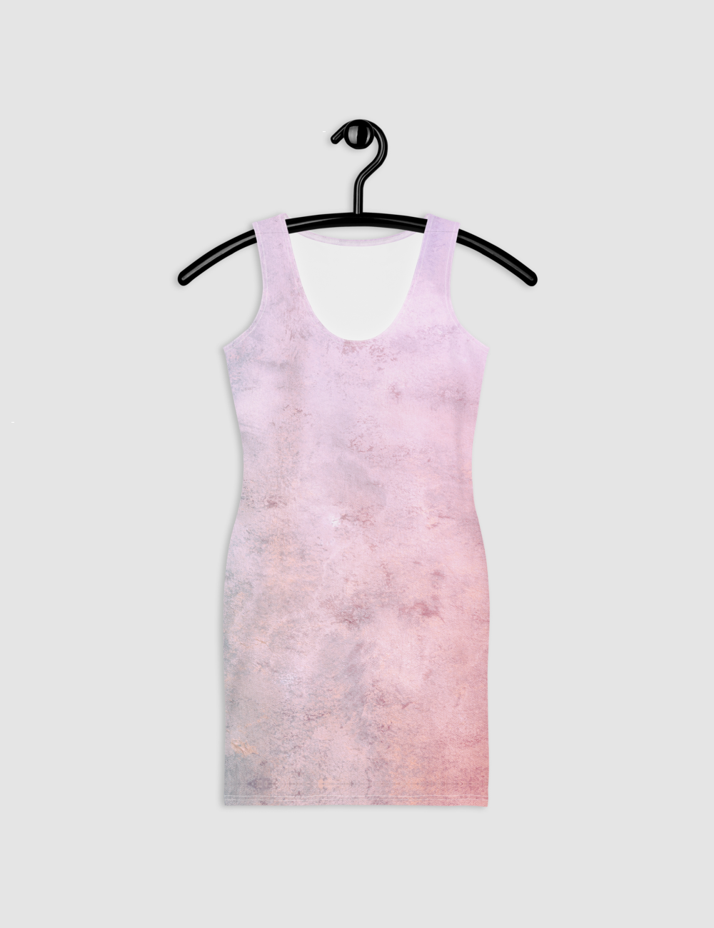 Painted Concrete Abstract | Women's Sleeveless Fitted Sublimated Dress OniTakai