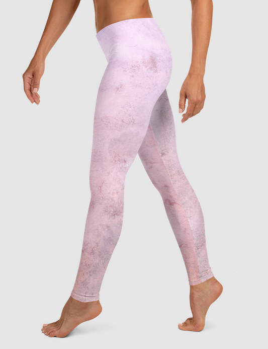 Painted Concrete Abstract | Women's Standard Yoga Leggings OniTakai