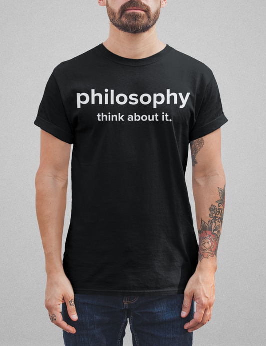 Philosophy (Think About It) Men's Classic T-Shirt OniTakai