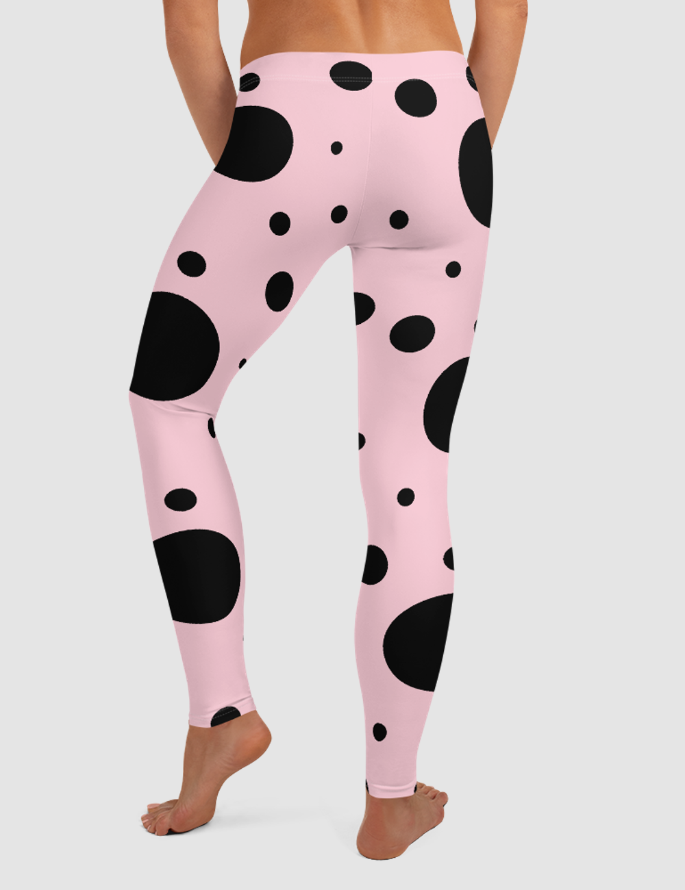 Pink Ladybug | Women's Standard Yoga Leggings OniTakai