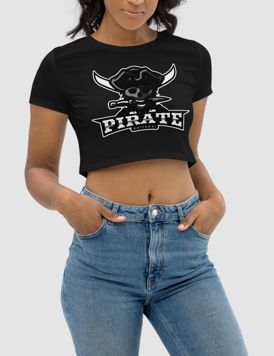 Pirate | Women's Crop Top T-Shirt OniTakai