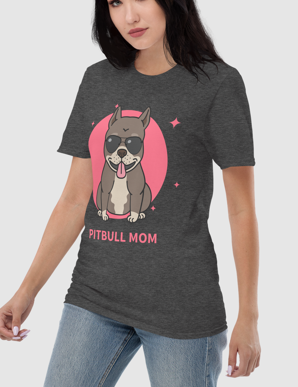 Pitbull Mom | Women's Relaxed T-Shirt OniTakai