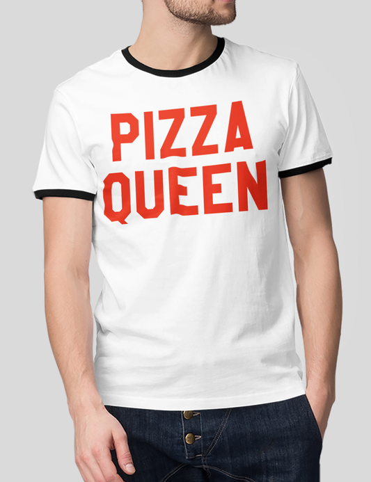 Pizza Queen | Ringer T-Shirt OniTakai