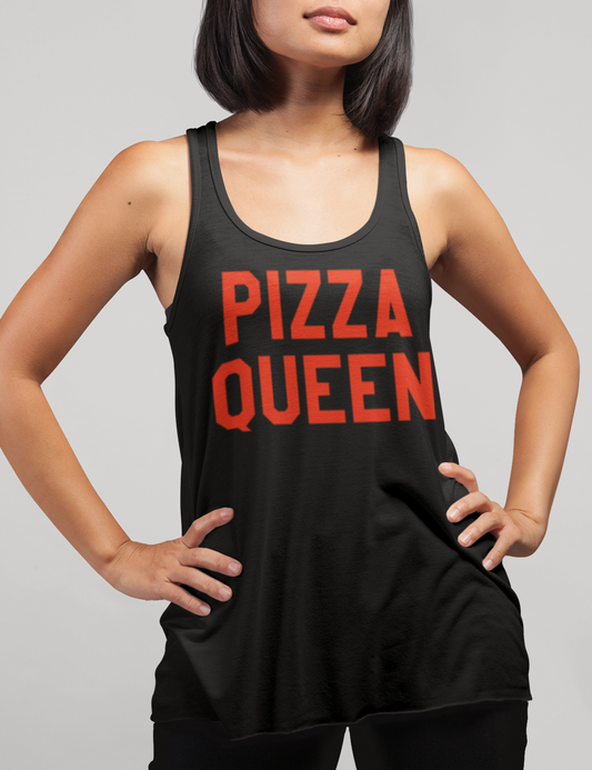 Pizza Queen | Women's Cut Racerback Tank Top OniTakai