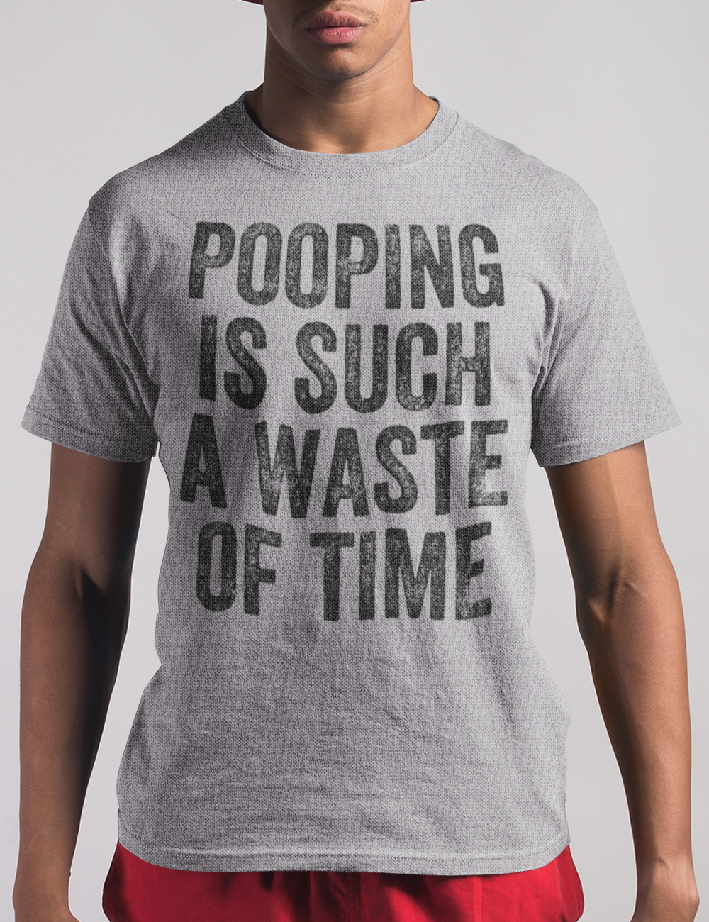 Pooping Is Such A Waste Of Time | T-Shirt OniTakai