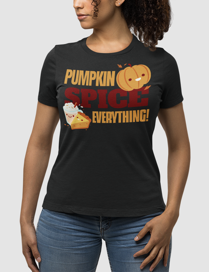 Pumpkin Spice Everything | Women's Fitted T-Shirt OniTakai