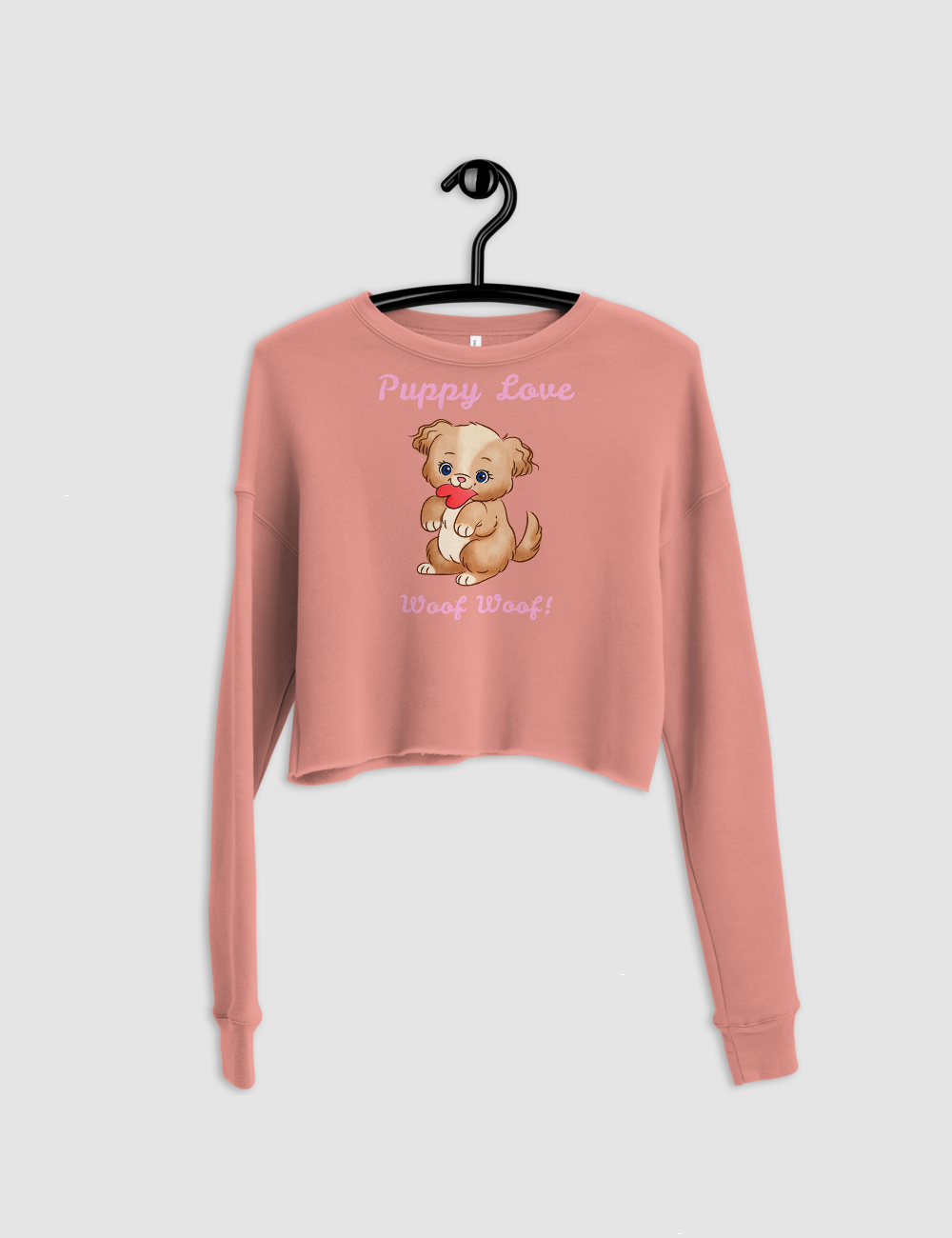 Puppy Love Crop Sweatshirt OniTakai