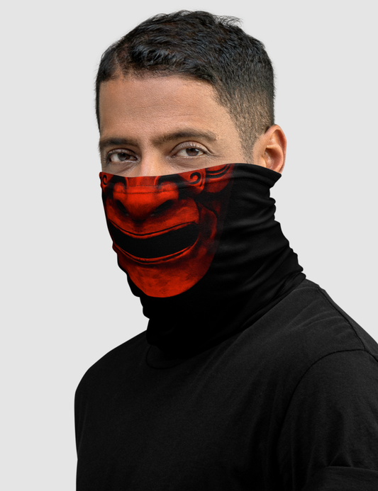 Red Oni Face Mask | Neck Gaiter Face Mask OniTakai