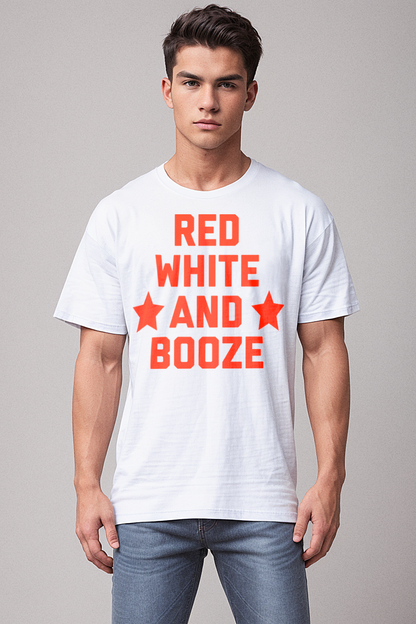 Red White And Booze Men's Classic T-Shirt OniTakai