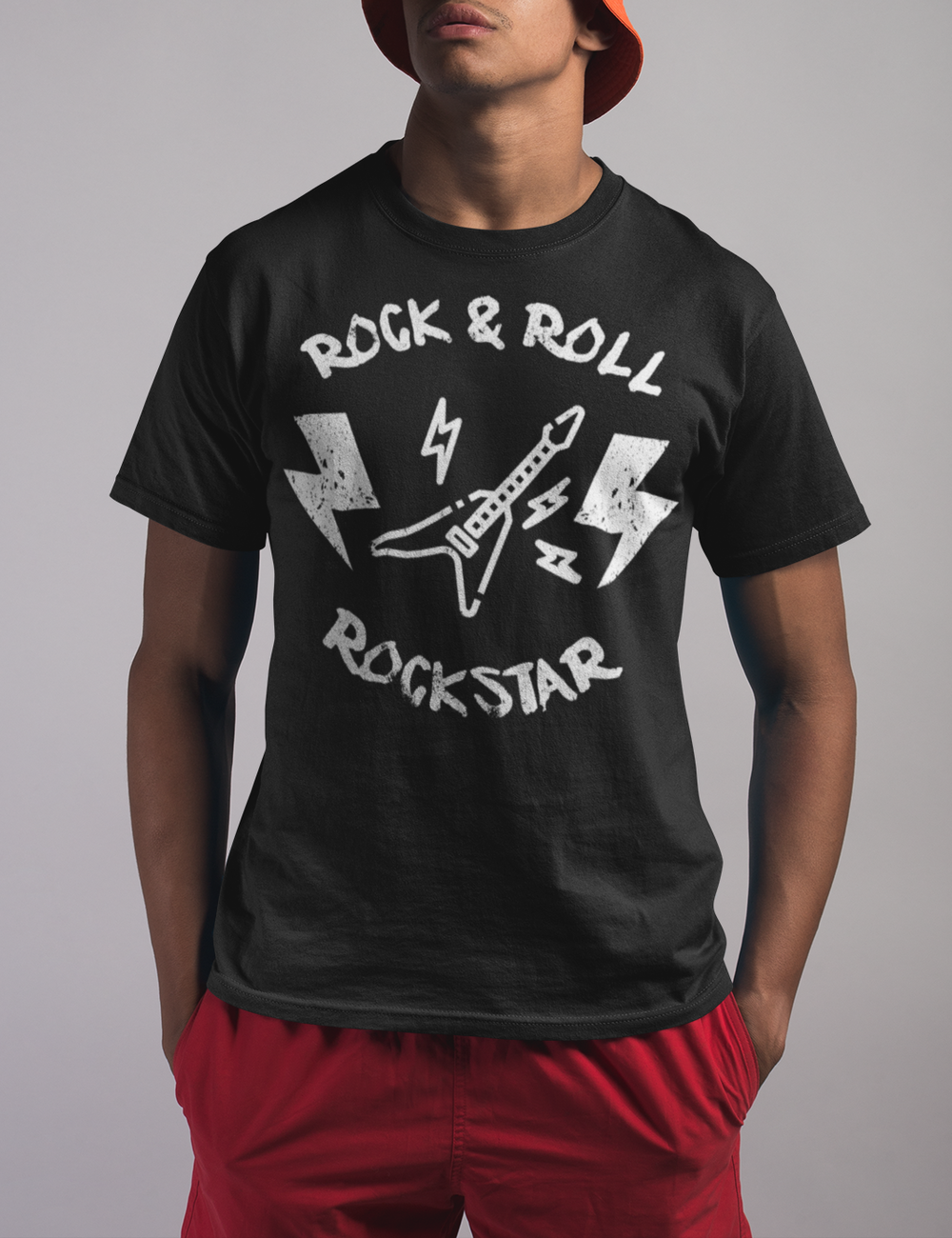 Rock & Roll Rockstar Men's Classic T-Shirt OniTakai