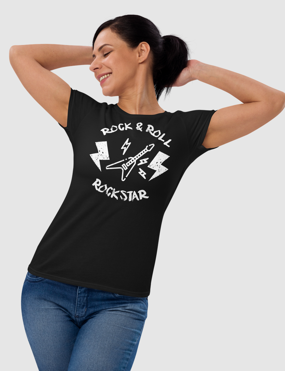 Rock & Roll Rockstar Women's Classic T-Shirt OniTakai