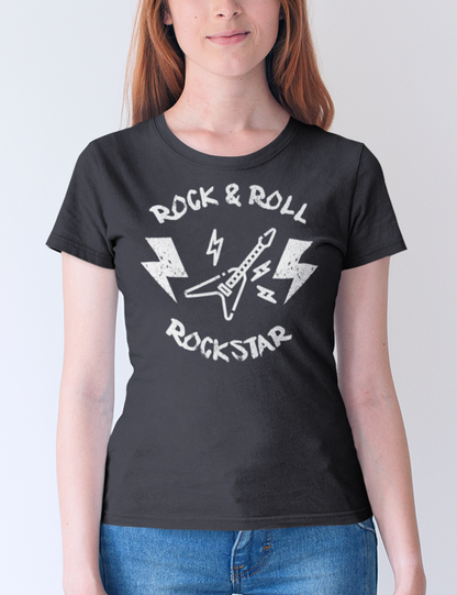 Rock & Roll Rockstar Women's Classic T-Shirt OniTakai