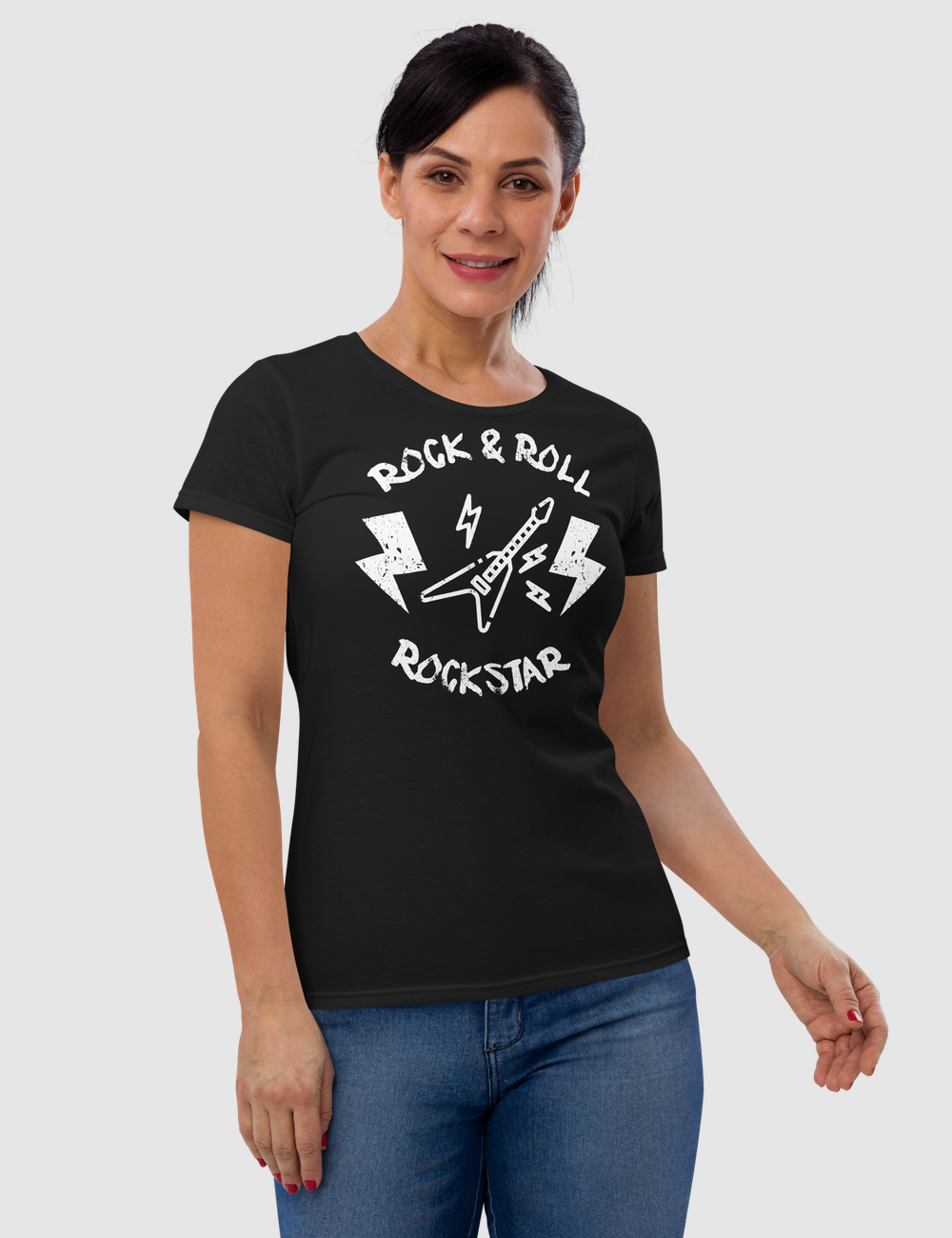 Rock & Roll Rockstar Women's Classic T-Shirt OniTakai