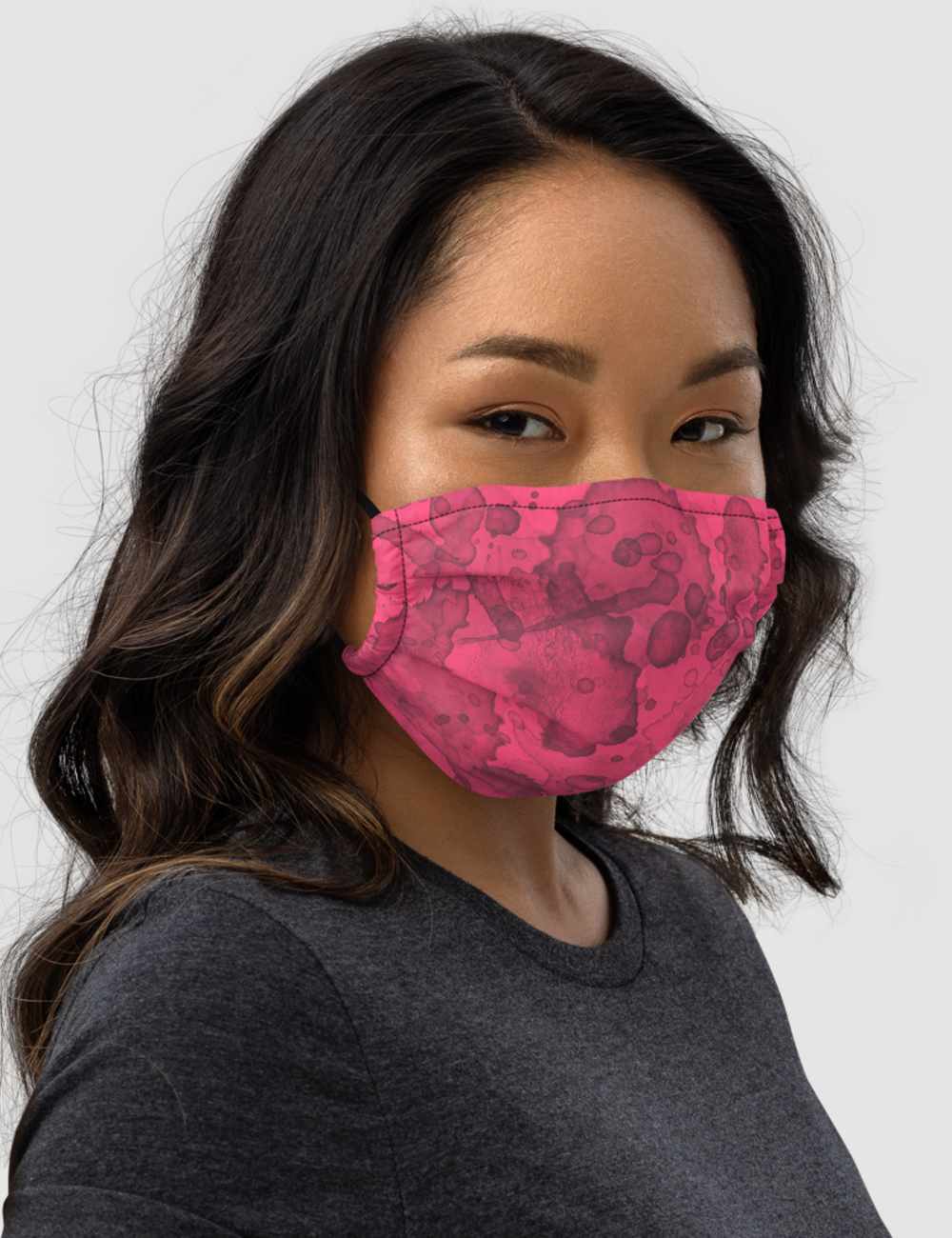 Rose Berry | Premium Double Layered Pocket Face Mask OniTakai