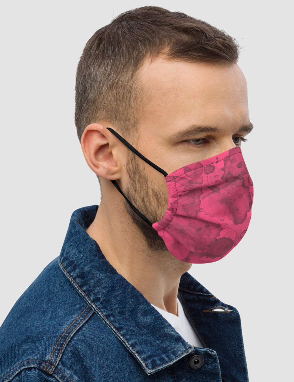 Rose Berry | Premium Double Layered Pocket Face Mask OniTakai