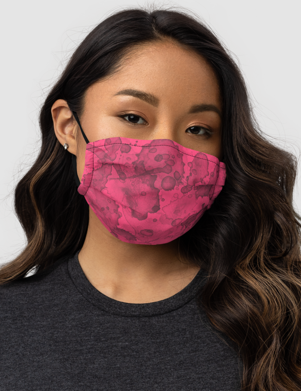 Rose Berry | Premium Double Layered Pocket Face Mask OniTakai