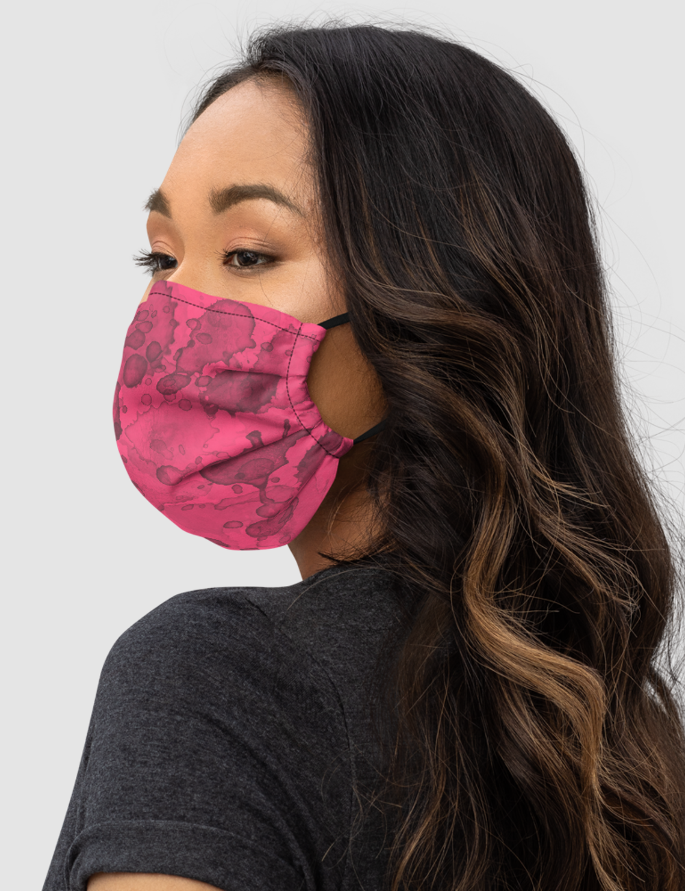 Rose Berry | Premium Double Layered Pocket Face Mask OniTakai