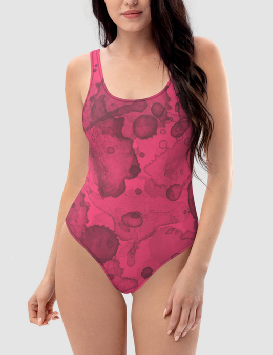 Rose Berry | Women's One-Piece Swimsuit OniTakai