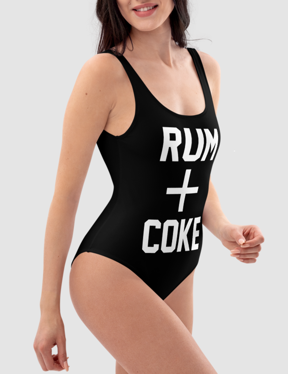 Rum And Coke | Women's One-Piece Swimsuit OniTakai