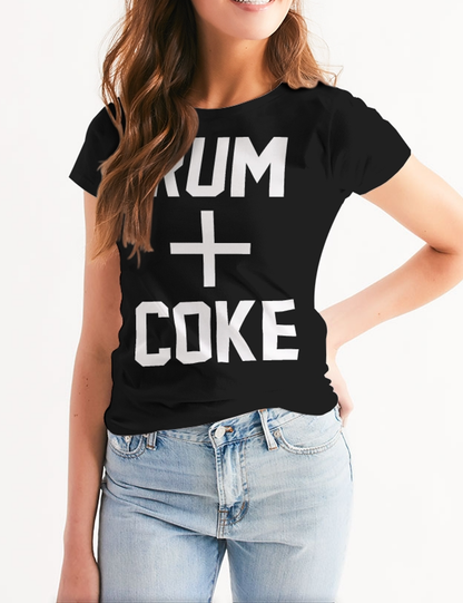 Rum And Coke | Women's Sublimated T-Shirt OniTakai