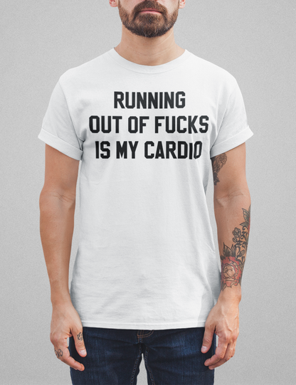 Running Out Of Fucks Is My Cardio Men's Classic T-Shirt OniTakai