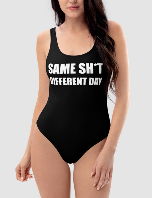 Same Sh*t Different Day | Women's One-Piece Swimsuit OniTakai