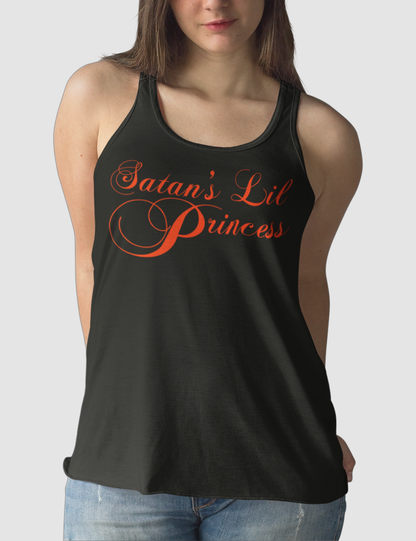 Satan's Lil Princess | Women's Cut Racerback Tank Top OniTakai