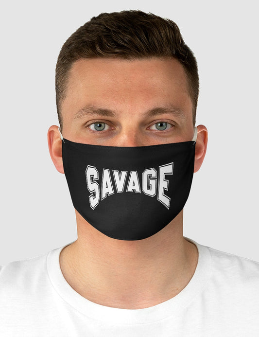 Savage | Two-Layer Polyester Fabric Face Mask OniTakai