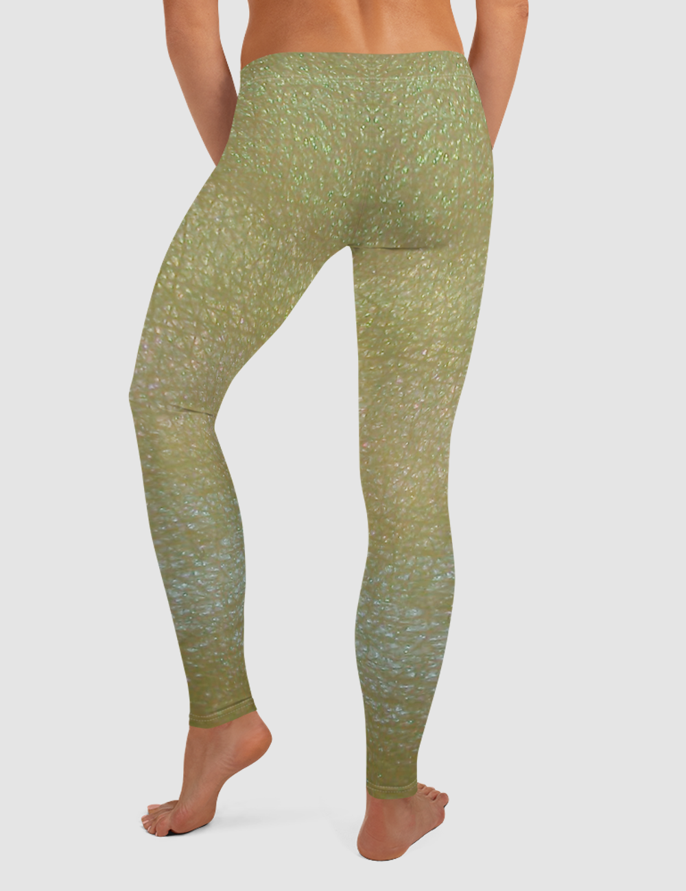 Sea Elf Gold Women's Standard Yoga Leggings OniTakai