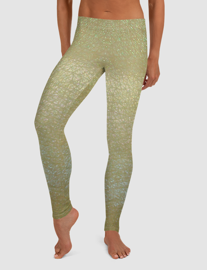 Sea Elf Gold Women's Standard Yoga Leggings OniTakai