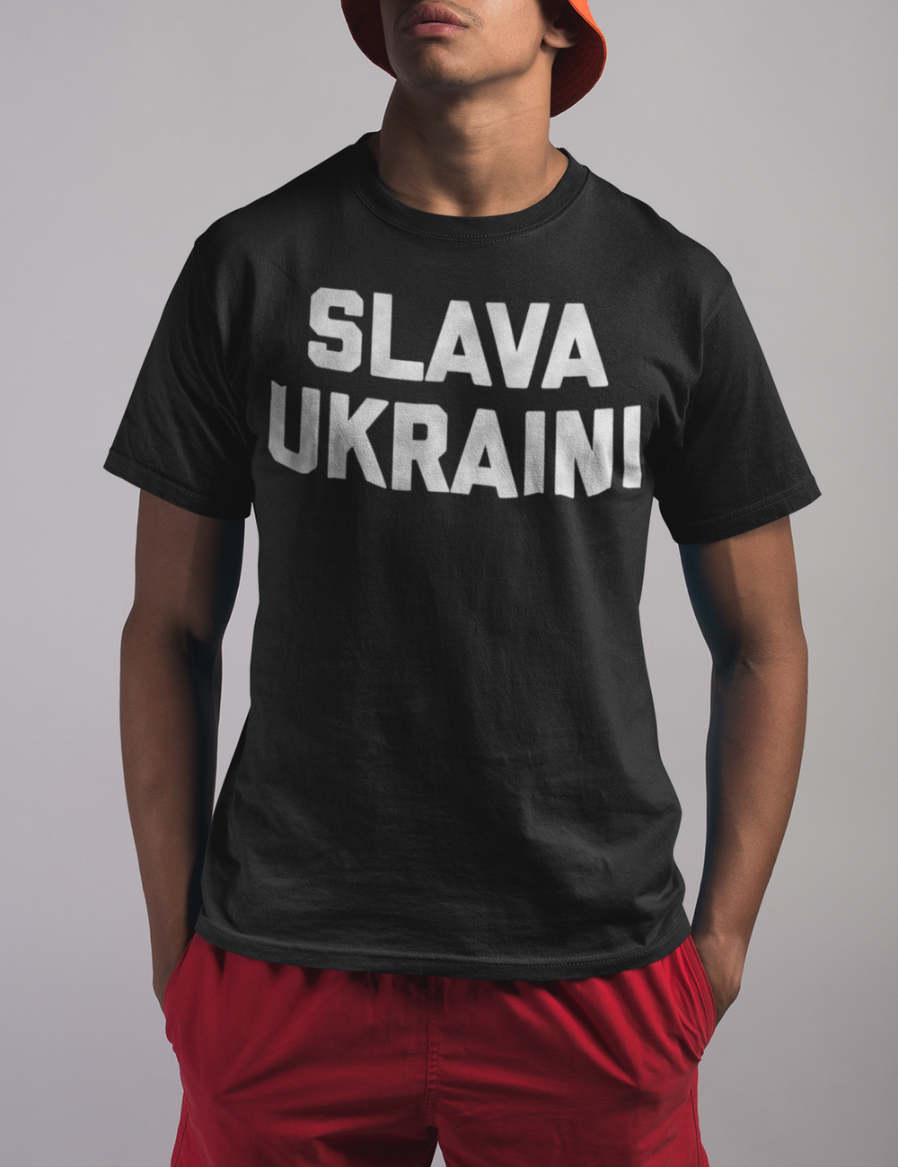 Slava Ukraini Men's Classic T-Shirt OniTakai