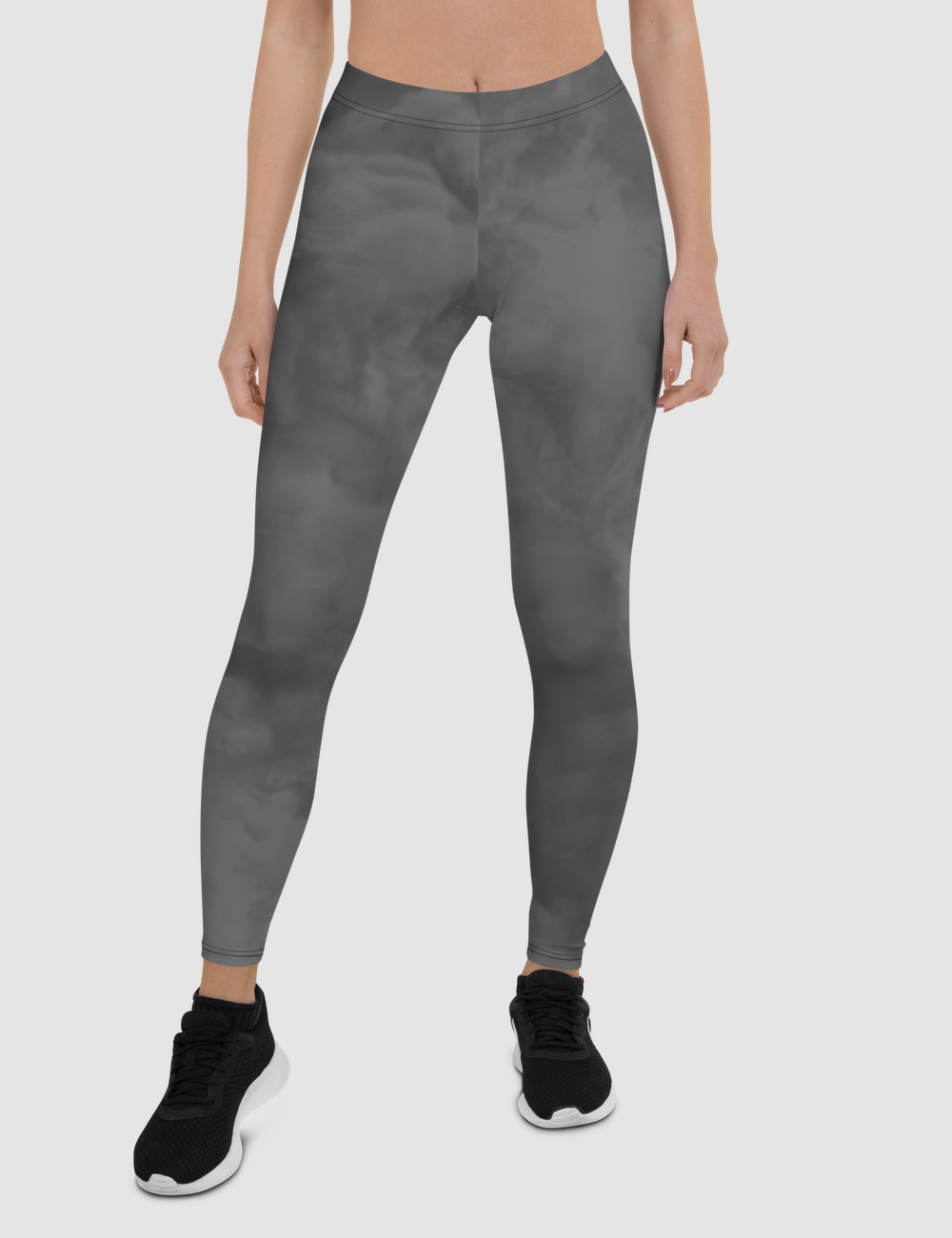 Smokey Black | Women's Standard Yoga Leggings OniTakai