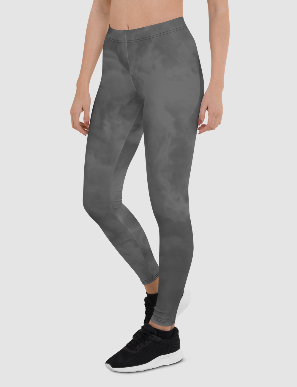 Smokey Black | Women's Standard Yoga Leggings OniTakai