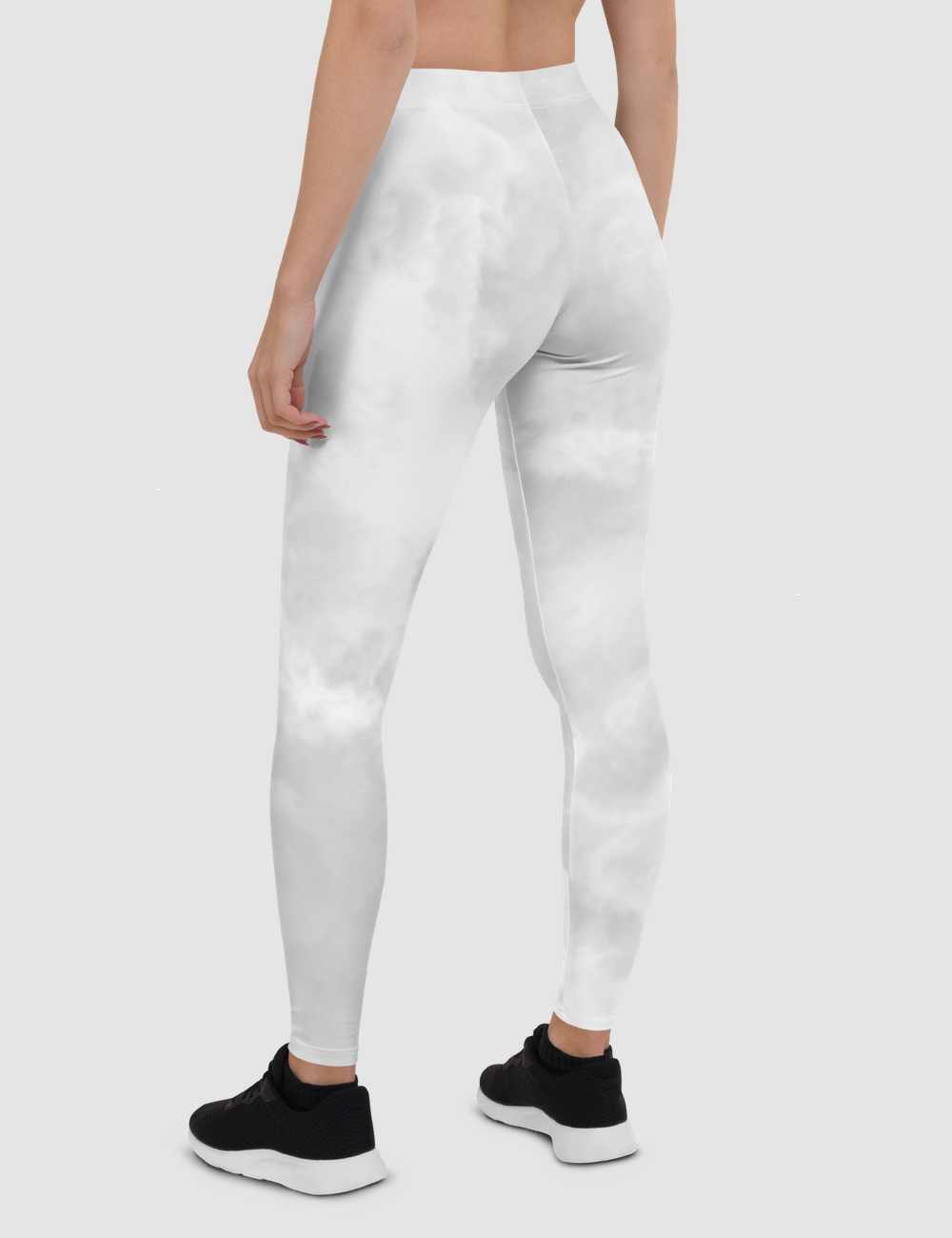 Smokey White | Women's Standard Yoga Leggings OniTakai