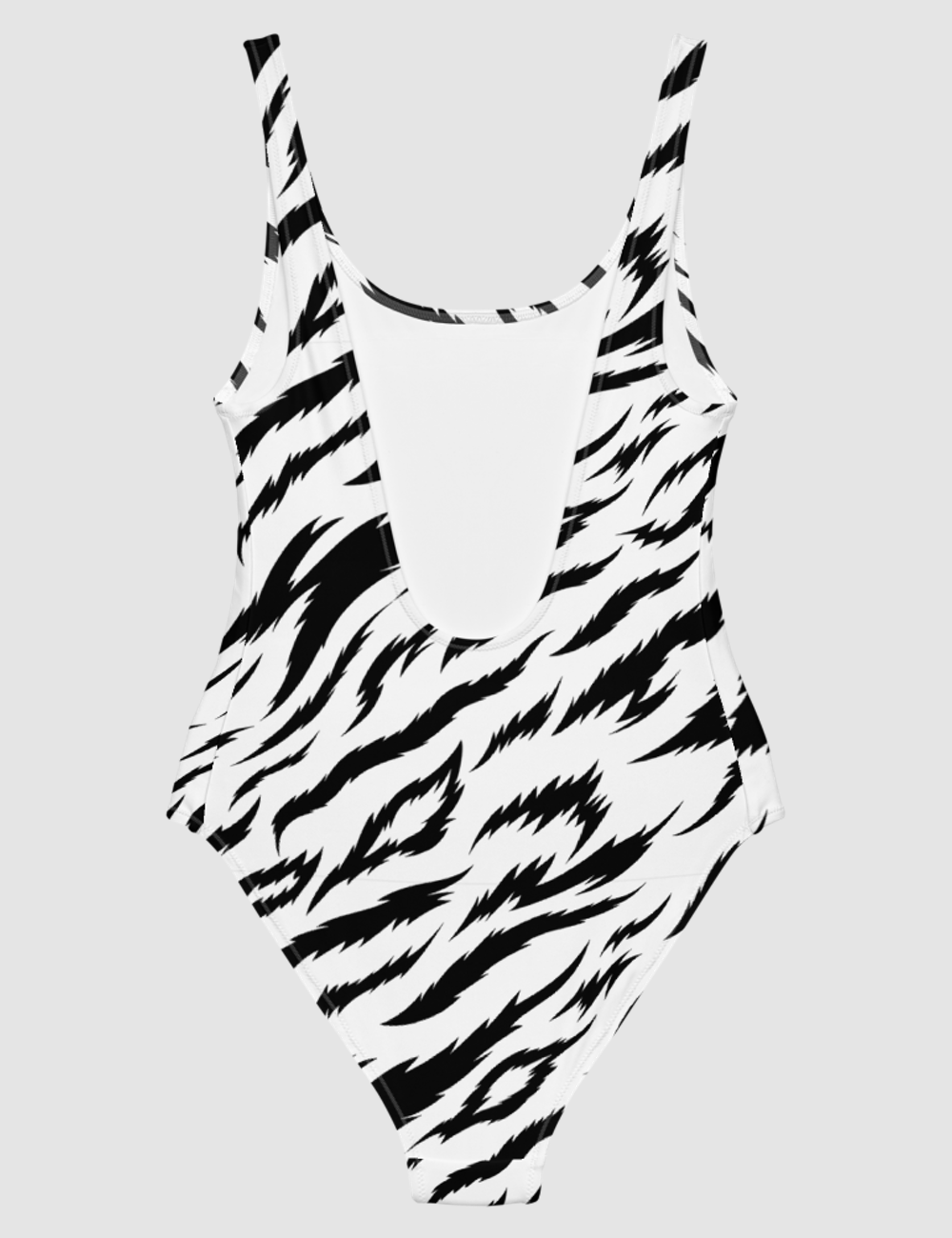 Snow Tiger Stripes | Women's One-Piece Swimsuit OniTakai