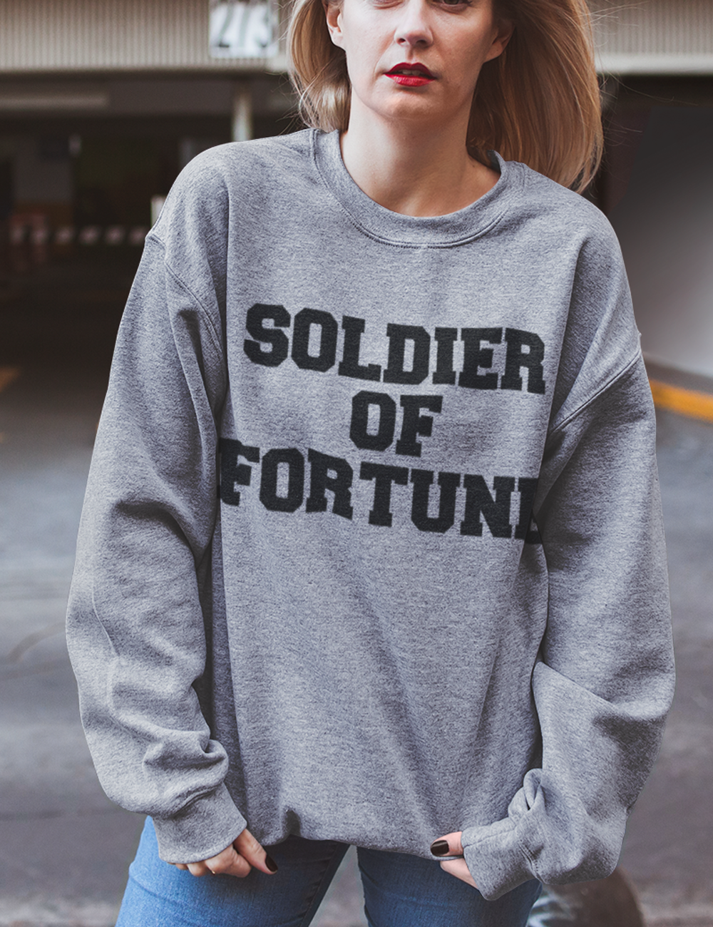 Soldier Of Fortune | Crewneck Sweatshirt OniTakai