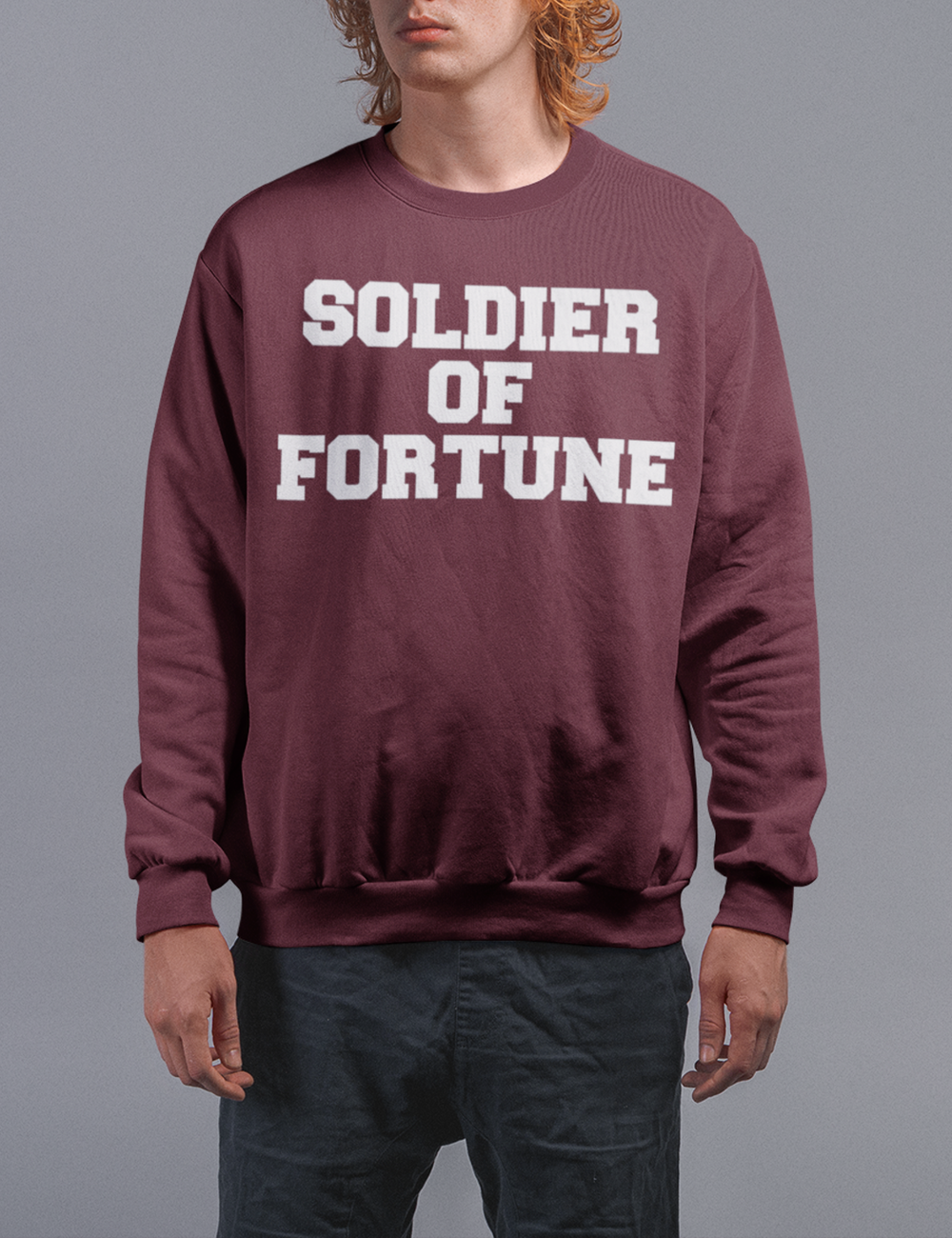 Soldier Of Fortune | Crewneck Sweatshirt OniTakai