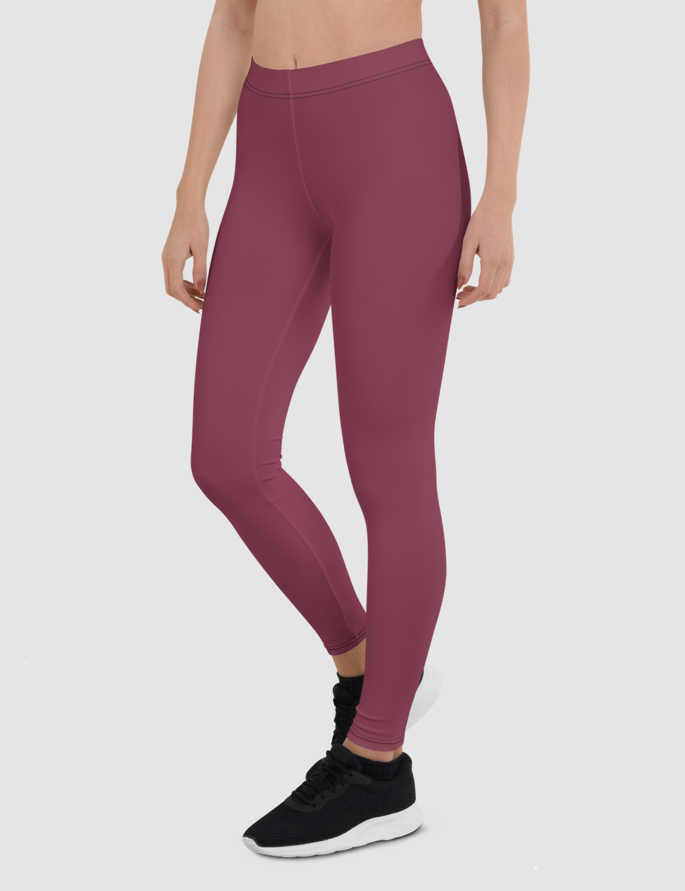 Somber Cerise | Women's Standard Yoga Leggings OniTakai