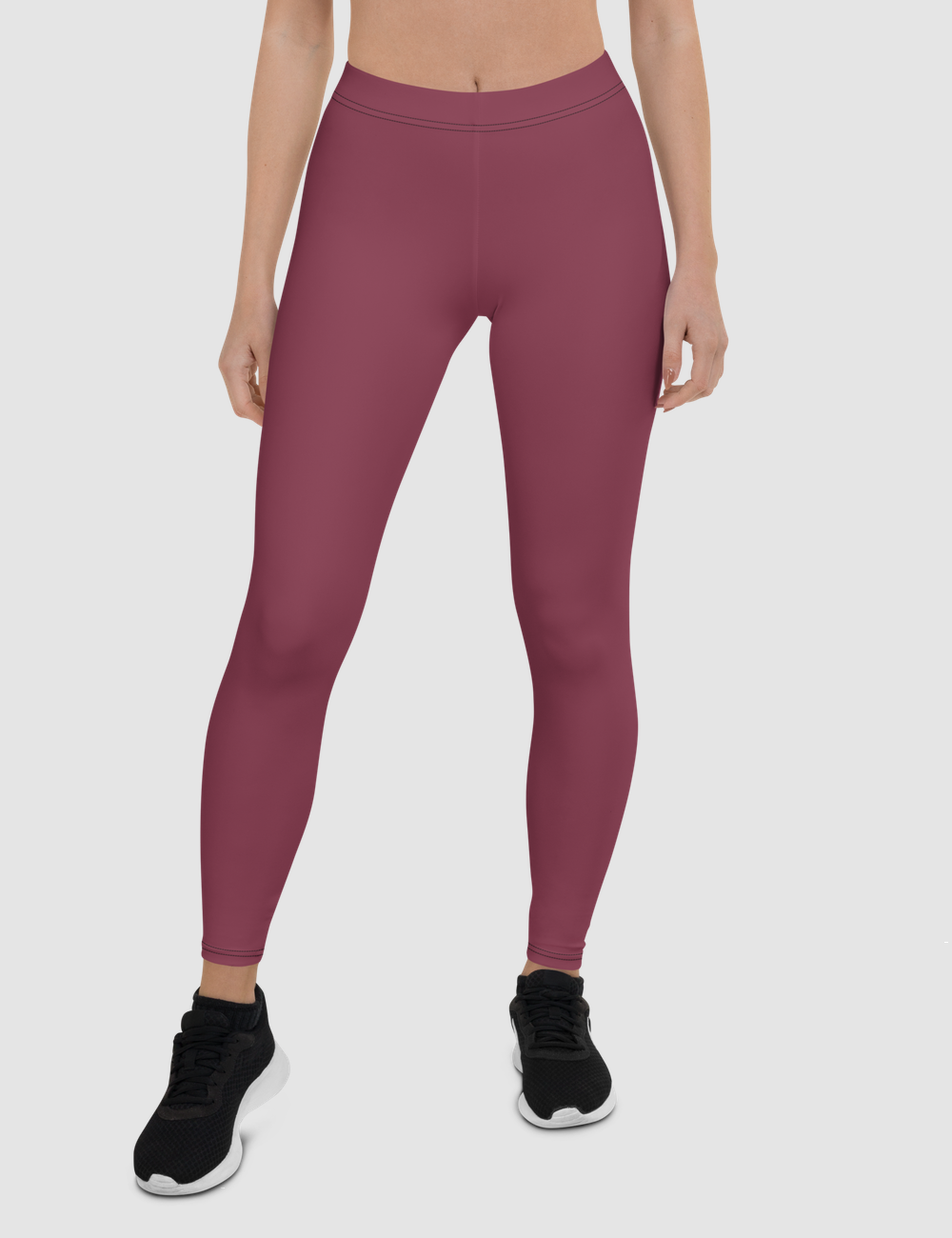 Somber Cerise | Women's Standard Yoga Leggings OniTakai