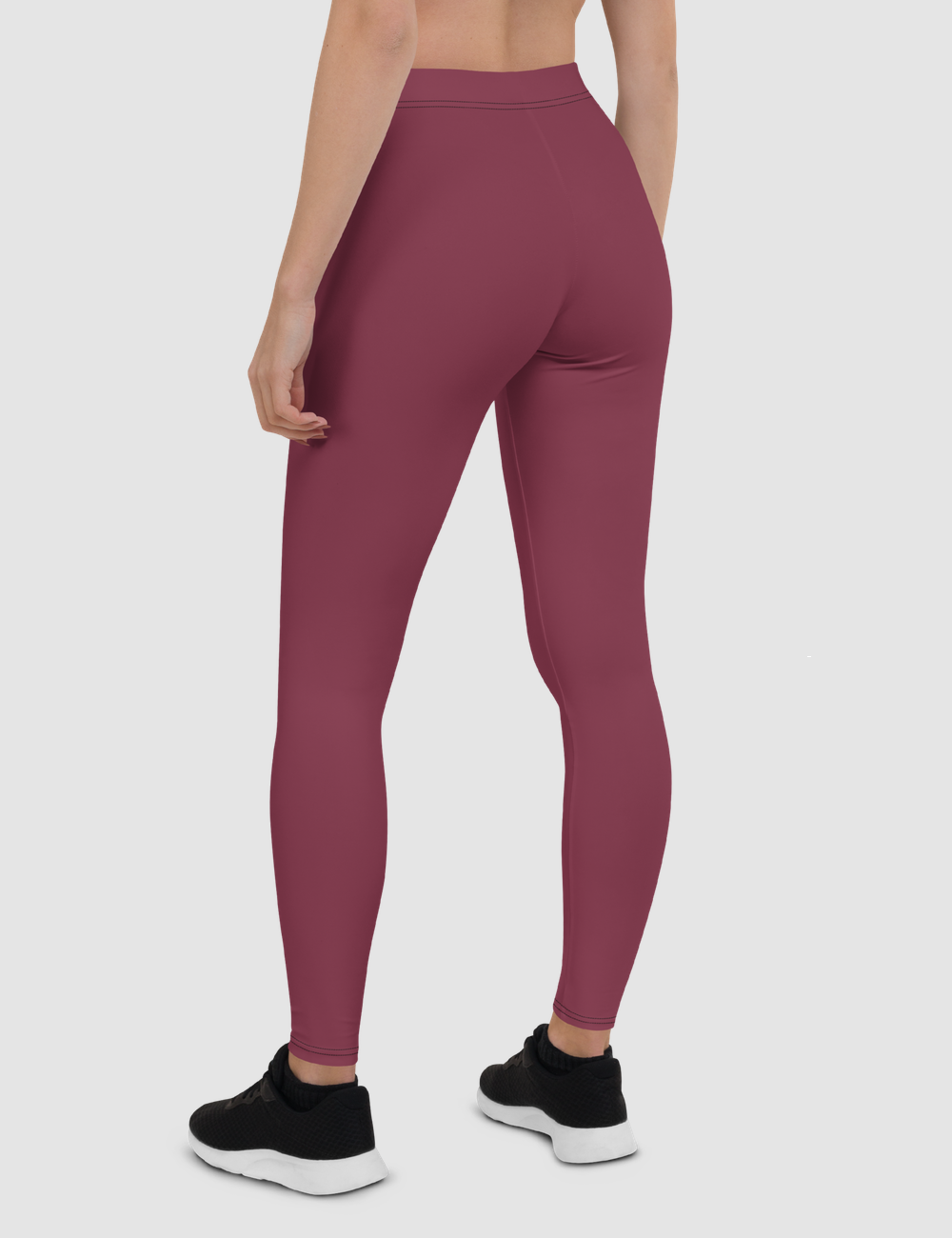 Somber Cerise | Women's Standard Yoga Leggings OniTakai