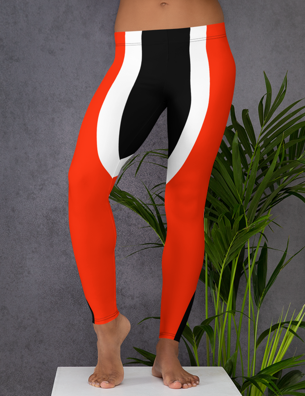 Sonya Blade (Red) | Women's Standard Yoga Leggings OniTakai