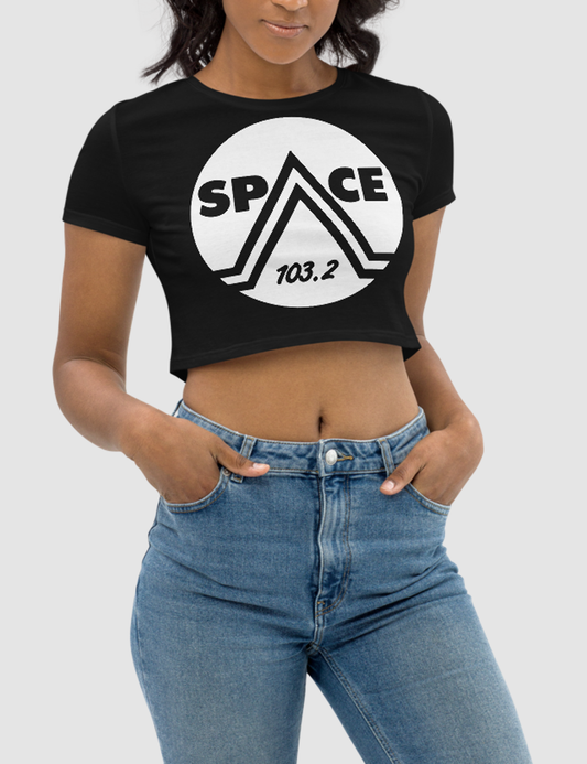 Space 103.2 | Women's Crop Top T-Shirt OniTakai