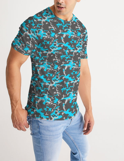 Sparse Neon Woodland Camo | Men's Sublimated T-Shirt OniTakai