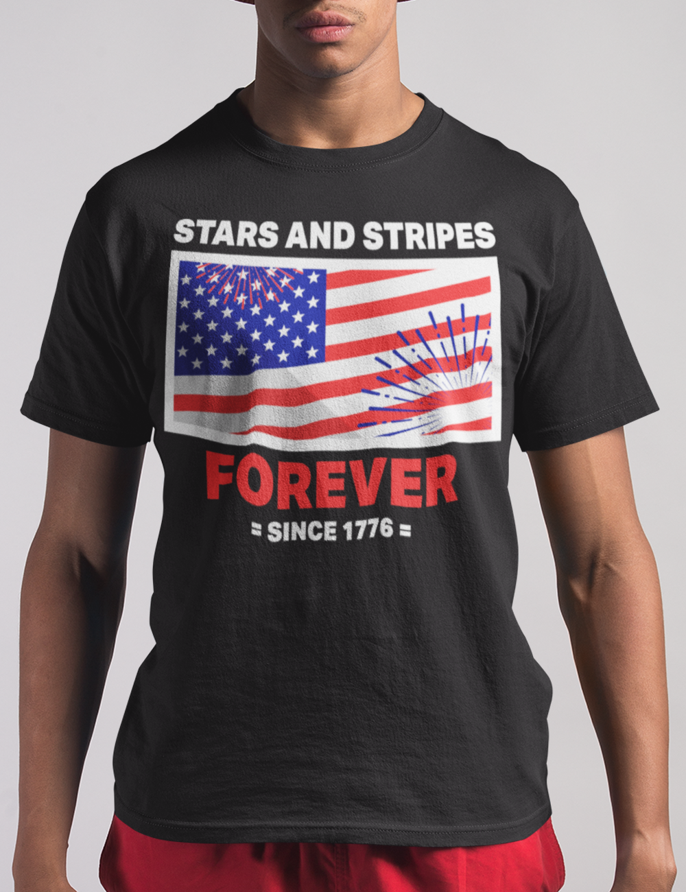 Stars And Stripes Forever | T-Shirt OniTakai