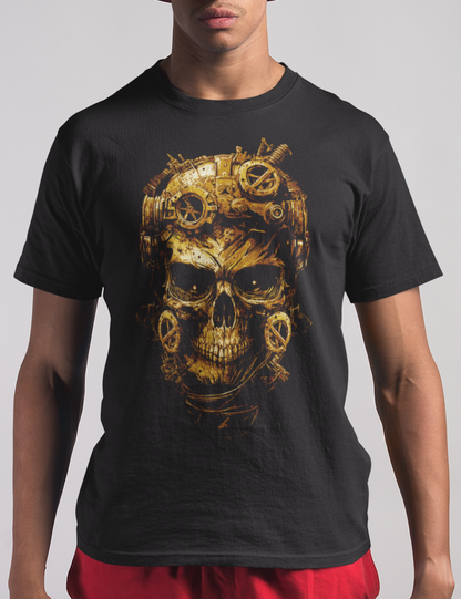 Steampunk Death Skull Men's Classic T-Shirt OniTakai