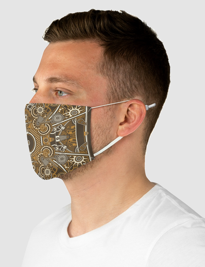 Steampunk Gearbox | Fabric Face Mask OniTakai