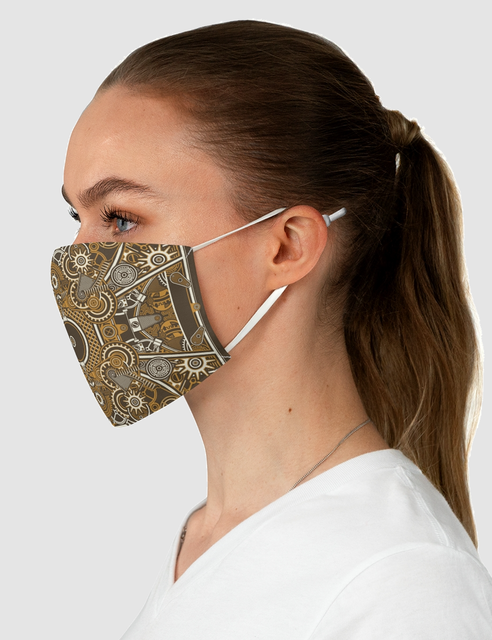 Steampunk Gearbox | Fabric Face Mask OniTakai
