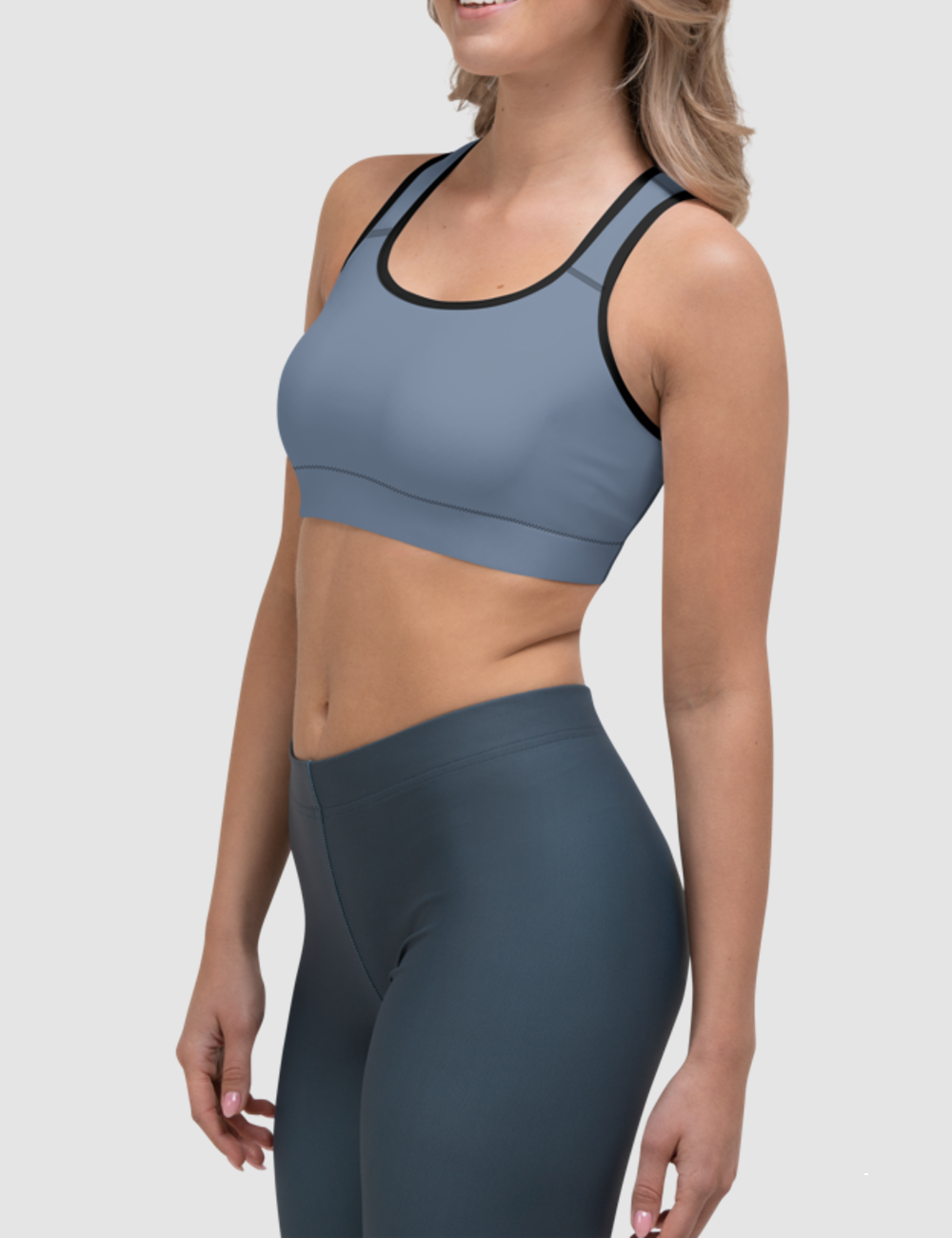 Steel Cobalt | Women's Padded Sports Bra OniTakai