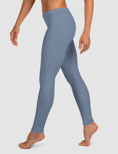 Steel Cobalt | Women's Standard Yoga Leggings OniTakai